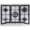 De Longhi Piano cottura a gas PFI 57 GH in acciaio inox da 68 cm