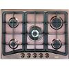 De Longhi Piano cottura a gas ROF 57 PRO finitura ramato da 68 cm