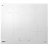 De Longhi Piano cottura a induzione PIB 62 in vetroceramica bianco da 60 cm