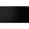 De Longhi Piano cottura a induzione SLI 906 in vetroceramica nero da 90 cm