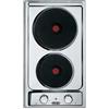 De Longhi Piano cottura a piastre elettriche I 23/2 ER in acciaio inox da 29 cm