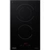 De Longhi Piano cottura a piastre radianti PVC 31 N in vetroceramica nero da 30 cm