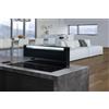Airone Cappa downdraft Zaira finitura vetro nero da 120 cm - Senza motore