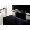 Airone Cappa downdraft Parsifal finitura vetro nero da 120 cm - Senza motore