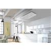 Airone Cappa a soffitto Verdi finitura vetro bianco da 90 cm