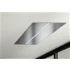 Airone Cappa a soffitto Salieri Evo finitura acciaio AISI 430 da 90 cm - Senza motore