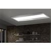 Airone Cappa a soffitto Raffaello con cornice acciaio AISI 430 da 120 cm - Con motore E1300