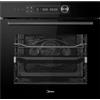 Midea PRONTA CONSEGNA - Midea Comfee Forno multifunzione pizza con IoT MBO7NM30E4-BK finitura nero da 60 cm