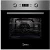 Midea PRONTA CONSEGNA - Midea Comfee Forno multifunzione MBO65M80E0-X finitura inox da 60 cm