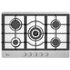 Midea PRONTA CONSEGNA - Midea Comfee Piano cottura a gas MIG 507 TCX G finitura inox da 75 cm