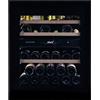 Dunavox Cantina vino a incasso Glance-32 DAVG-32.80DB.TO finitura full glass nero da 59.2 cm