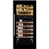 Dunavox Cantina vino a incasso Soul-72 DAVS-72.185DB finitura full glass nero da 59 cm