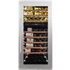 Dunavox Cantina vino a incasso Soul-72 DAVS-72.185DSS finitura acciaio inox da 59 cm