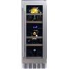 Dunavox Cantina vino a incasso o a libera installazione Flow-17 DAUF-17.58DSS finitura acciaio inox da 29.5 cm