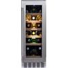 Dunavox Cantina vino a incasso o a libera installazione Flow-19 DAUF-19.58SS finitura acciaio inox da 29.5 cm