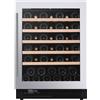 Dunavox Cantina vino a incasso o a libera installazione Flow-46 DAUF-46.138SS finitura acciaio inox da 59.5 cm