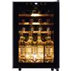 Dunavox Cantina vino a libera installazione Home-20 DXFH-20.62 finitura full glass nero da 43 cm