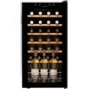 Dunavox Cantina vino a libera installazione Home-28 DXFH-28.88 finitura full glass nero da 43 cm