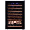 Dunavox Cantina vino a libera installazione Home-48 DXFH-48.130 finitura full glass nero da 54 cm
