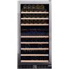Dunavox Cantina vino a incasso o a libera installazione Grande-94 DX-94.270SDSK finitura acciaio inox da 59.5 cm