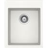Schock Lavello una vasca NEMO N100XS NEMN100XS01 finitura bianco assoluto da 40.6x50.8 cm