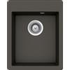 Schock Lavello una vasca NEMO N100XS NEMN100XS43 finitura asphalt da 40.6x50.8 cm