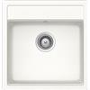 Schock Lavello una vasca NEMO N100S NEMN100S01 finitura bianco assoluto da 49x51 cm