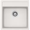 Schock Lavello una vasca NEMO N100S NEMN100S16 finitura new alumina da 49x51 cm