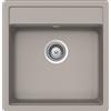 Schock Lavello una vasca NEMO N100S NEMN100S42 finitura grigio tortora da 49x51 cm