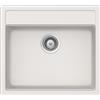 Schock Lavello una vasca NEMO N100 NEMN100016 finitura new alumina da 57x51 cm