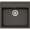 Schock Lavello una vasca NEMO N100 NEMN100043 finitura asphalt da 57x51 cm