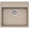 Schock Lavello una vasca NEMO N100 NEMN100058 finitura avena da 57x51 cm