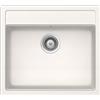 Schock Lavello una vasca VERO N100 VEON100A99 finitura bianco puro da 57x51 cm