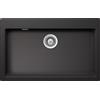 Schock Lavello una vasca PRIMUS N100XL PRIN100AP13 finitura nero assoluto da 79x50 cm