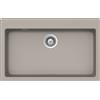 Schock Lavello una vasca PRIMUS N100XL PRIN100AP42 finitura grigio tortora da 79x50 cm