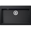 Schock Lavello una vasca SIGNUS N100XL SIGN100A84 finitura nero puro da 79x50 cm
