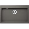 Schock Lavello una vasca SIGNUS N100XL SIGN100A91 finitura silverstone da 79x50 cm