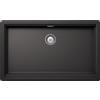 Schock Lavello una vasca BROOKLYN N100XL BYKN100XLA13 finitura nero assoluto da 75x45.6 cm