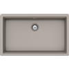 Schock PRONTA CONSEGNA - Schock Lavello una vasca BROOKLYN N100XL BYKN100XLA42 finitura grigio tortora da 75x45.6 cm