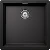 Schock Lavello una vasca BROOKLYN N100U BYKN100U13 finitura nero assoluto da 43x43 cm