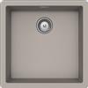 Schock Lavello una vasca BROOKLYN N100U BYKN100U42 finitura grigio tortora da 43x43 cm