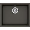 Schock Lavello una vasca LAHTI N100LU LATN100LU43 finitura asphalt da 53.8x43.8 cm