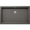 Schock Lavello una vasca GALAXY N100XLU GALN100XLU91 finitura silverstone da 72.4x43 cm