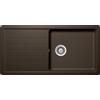 Schock Lavello una vasca con gocciolatoio TOLEDO D100 L TOLD100LA87 finitura bronze da 100x50 cm
