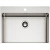 Schock Lavello una vasca NEW TECHNICK PLUS N100 2L TECPN1002L finitura inox spazzolato da 70x51 cm