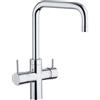 Schock Miscelatore 5 vie a doppio comando AQUAPURA 5 VIE SXPUR580 finitura cromato