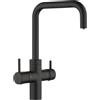 Schock Miscelatore 5 vie a doppio comando AQUAPURA 5 VIE SXPUR5BK finitura nero opaco