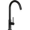 Schock Miscelatore monocomando AQUADROP WATER SAVING SXDROP6BK finitura nero opaco