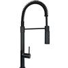Schock Miscelatore monocomando con doccetta AQUASOFT SLIM SXSOFTLBK finitura nero