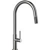 Schock Miscelatore monocomando con doccetta TALIA CON DOCCIA 536120EDM finitura acciaio inox massiccio